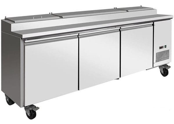 12 Pan Pizza Prep Fridge 2400mm by Norsk